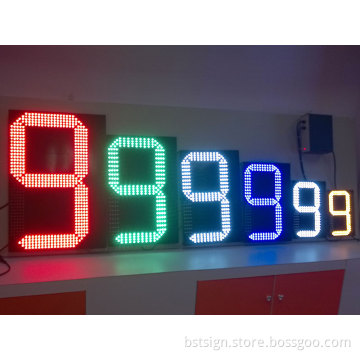 Outdoor LED Petrol Price Sign (Remote Controll/PC controll)
